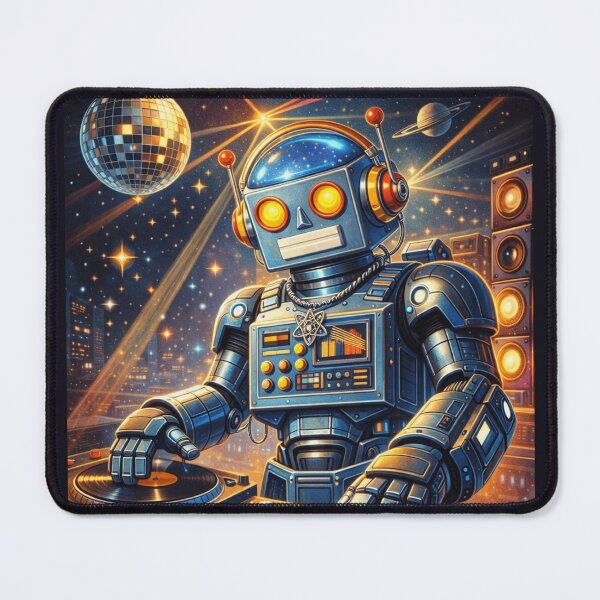 Item preview, Cosmic Disco DJ designed and sold by TheWonkyEaselCo.