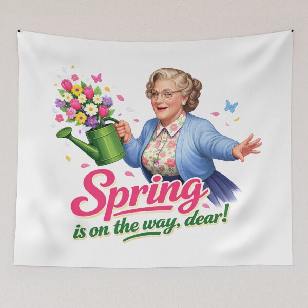 Item preview, Spring Is On The Way Dear designed and sold by LyssasMindArt.