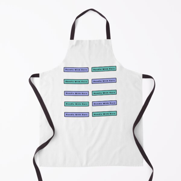 Item preview, Handle With Care Label Sticker Packs Stickers Prints Posters Wall Art Magnet Home Coffee Cup Decoration TShirt Stationary Notebook Magnet Hat Kitchen Work School Office Redbubble Shop designed and sold by Saritas Boutique Shop.