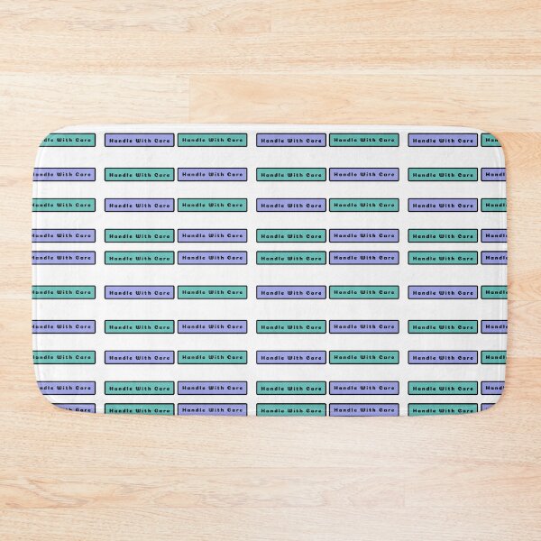 Item preview, Handle With Care Label Sticker Packs Stickers Prints Posters Wall Art Magnet Home Coffee Cup Decoration TShirt Stationary Notebook Magnet Hat Kitchen Work School Office Redbubble Shop designed and sold by Saritas Boutique Shop.