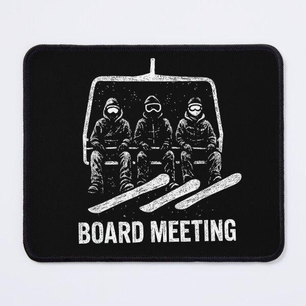 Item preview, Snowboard Board Meeting Ski Lift Skier Winter Sports designed and sold by MaryLReyes04.