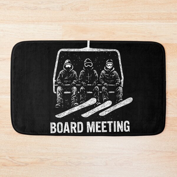 Item preview, Snowboard Board Meeting Ski Lift Skier Winter Sports designed and sold by MaryLReyes04.
