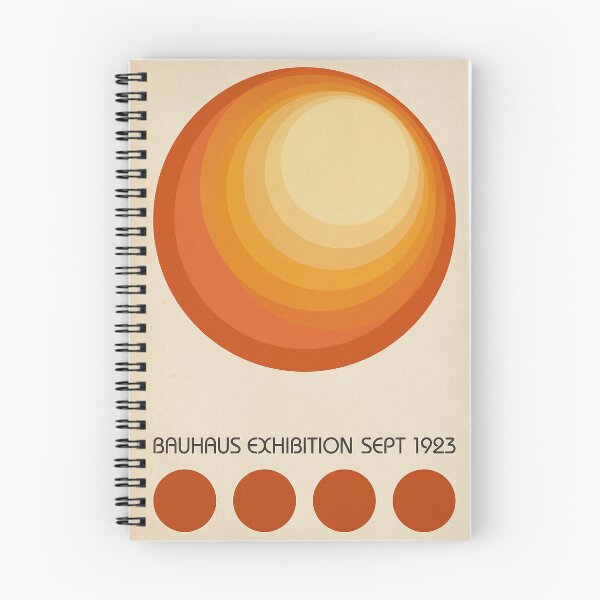 Item preview, Bauhaus Sunset Circles 1923 designed and sold by Natureframe Studio.