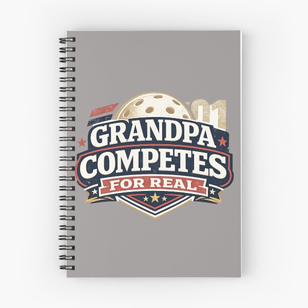 Item preview, Pickleball Grandpa Shirt – Grandpa Competes For Real – Tournament Style Gift for Grandfather designed and sold by Pickleball-Gift.