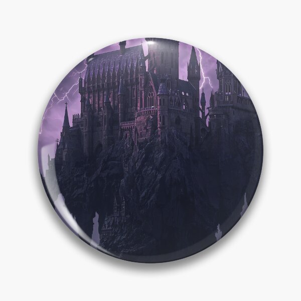 Item preview, Gothic Castle Stormy Cliff Lightning Dark Fantasy Art designed and sold by Kynura.
