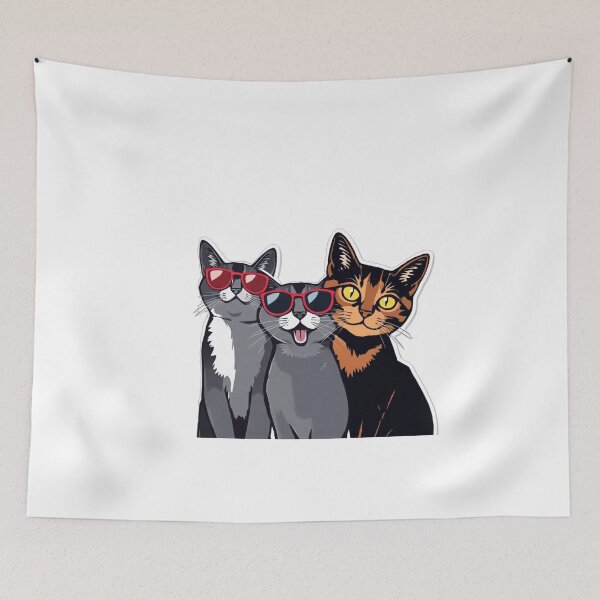 Item preview, Retro Cool Cat Club designed and sold by tim tal.