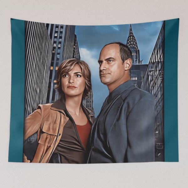 Item preview, Benson and Stabler Law and Order: SVU designed and sold by Fed Up Design & Creation.