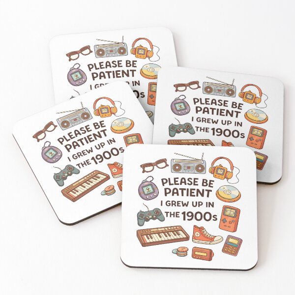 Item preview, Please Be Patient I Grew Up in the 1900s – Funny Retro Nostalgia Design designed and sold by Senkov.