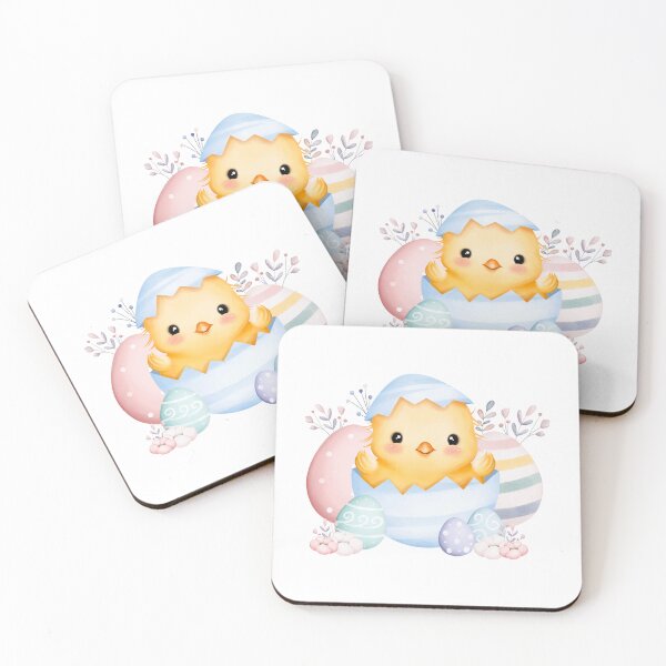 Item preview, Cute Easter Chick in Cracked Egg - Spring Aesthetic designed and sold by Hydravisions.