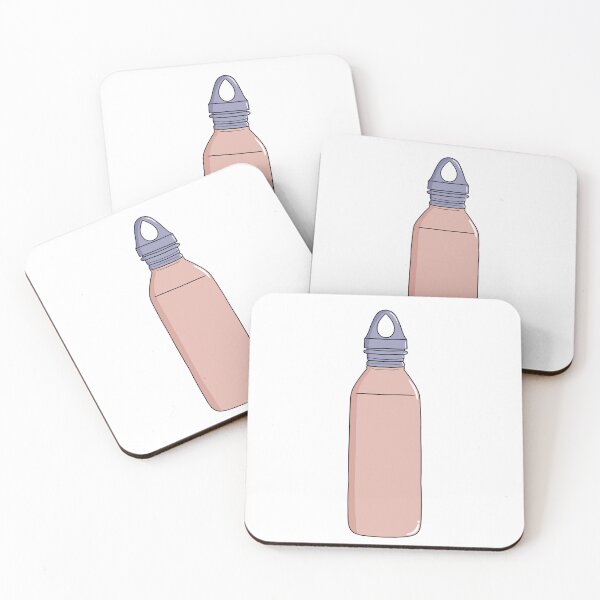 Item preview, Cute Water Bottle Sticker – Pastel Hydration Aesthetic designed and sold by Papiertriangle.