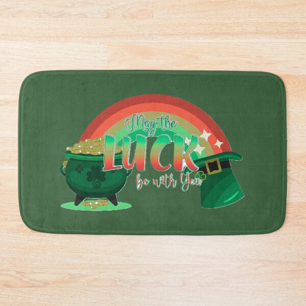 Item preview, May The Luck Be With You Rainbow with a pot of gold designed and sold by Lovemountain.