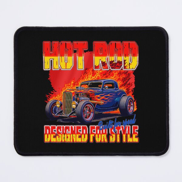 Item preview, Retro Hot Rod Speed Style Tee designed and sold by Aegy2024.
