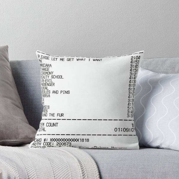 Item preview, Deftones Receipt designed and sold by HepticWives.