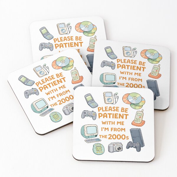 Item preview, Please Be Patient With Me I’m From The 2000s – Funny Retro Tech Y2K Nostalgia Design designed and sold by Senkov.