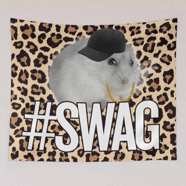 Item preview, SWAG Hamster - Meme Style designed and sold by lydsshop.