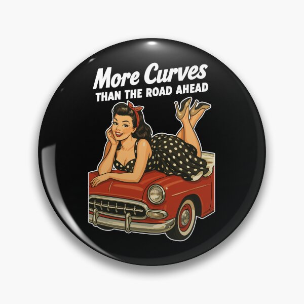 Item preview, Coche vintage Pin-Up Rockabella: curvas de aspecto retro designed and sold by Pineapple-Tree.
