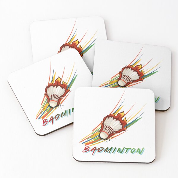 Item preview, Badminton shuttlecock and logo designed and sold by Vandavision.