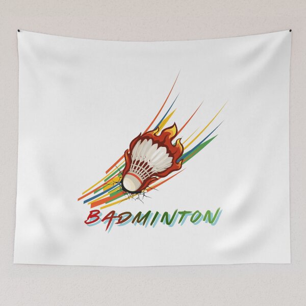 Item preview, Badminton shuttlecock and logo designed and sold by Vandavision.