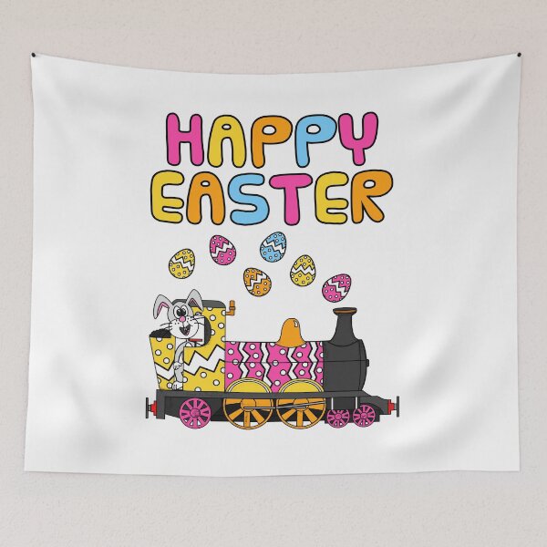 Item preview, Easter Steam Train Rail Enthusiast Funny designed and sold by doodlerob.