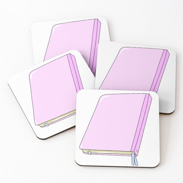 Item preview, Cute Notebook Sticker – Pastel Journal Aesthetic designed and sold by Papiertriangle.