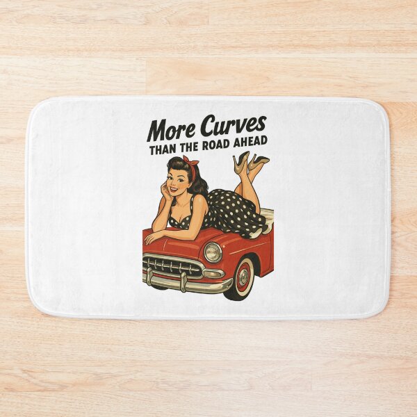 Item preview, Copy of Pin-Up Rockabella Vintage Car: Curves Retro Look designed and sold by Pineapple-Tree.