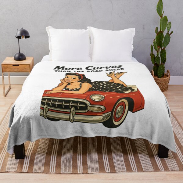 Item preview, Copy of Pin-Up Rockabella Vintage Car: Curves Retro Look designed and sold by Pineapple-Tree.