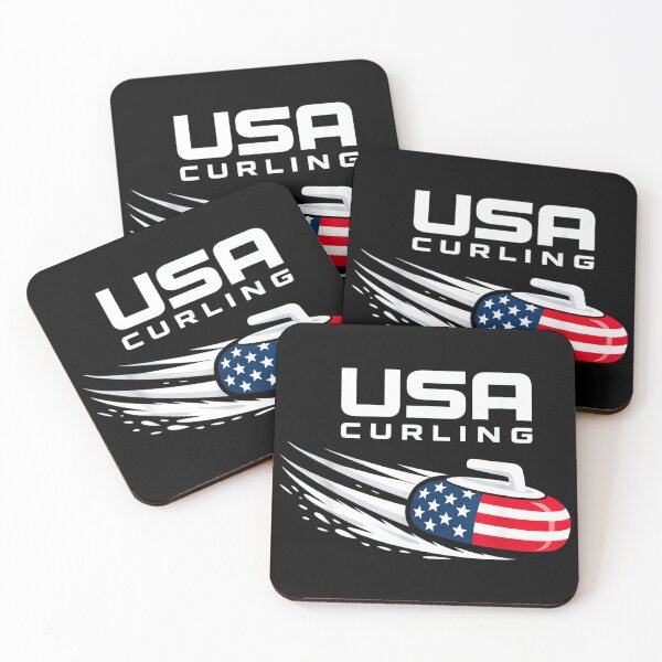 Item preview, Funny Curling USA Support American Flag Winter Sports Lovers designed and sold by MaryLReyes04.