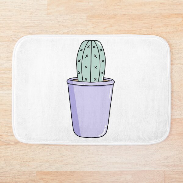 Aperçu de l'œuvre Cute Cactus Sticker – Kawaii Plant Aesthetic créée et vendue par Papiertriangle.