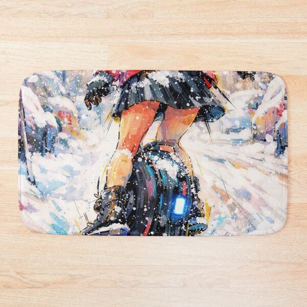 Item preview, Girl Riding a Unicycle in the City designed and sold by M-Y-A-R-T-.