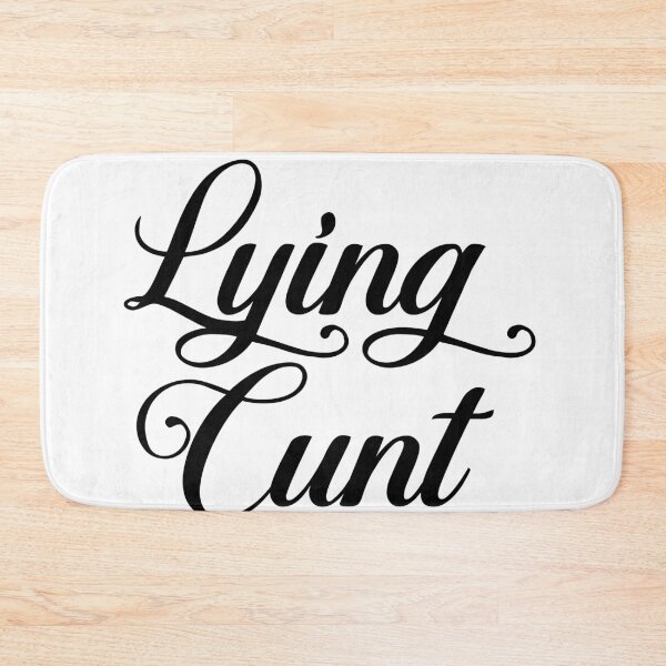 Item preview, Somebody Somewhere - Lying C*nt Throw pillow! designed and sold by Zummi.