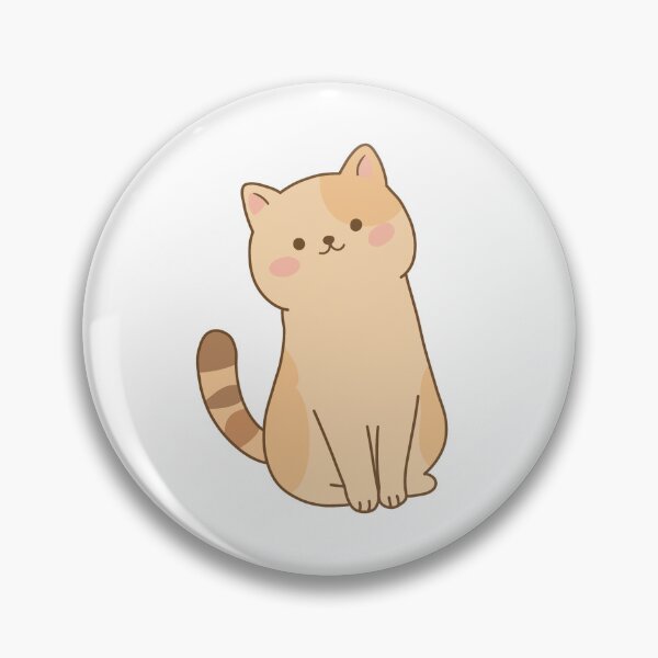 Item preview, Cute Aesthetic Cat - Minimal Kawaii Cat designed and sold by Hydravisions.