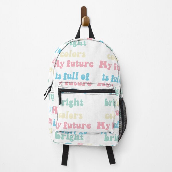 Item preview, My Future is Full of Bright Colors Retro Aesthetic Quote designed and sold by Vision Crafted.