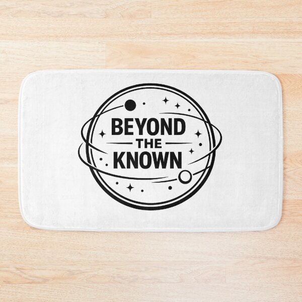 Item preview, Beyond The Known – Minimal Space Badge designed and sold by KawaiiOrbit.