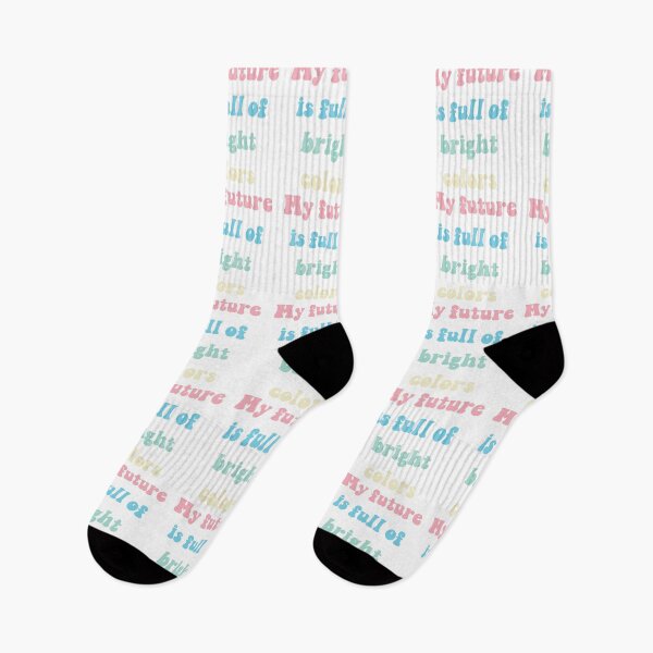 Item preview, My Future is Full of Bright Colors Retro Aesthetic Quote designed and sold by Vision Crafted.