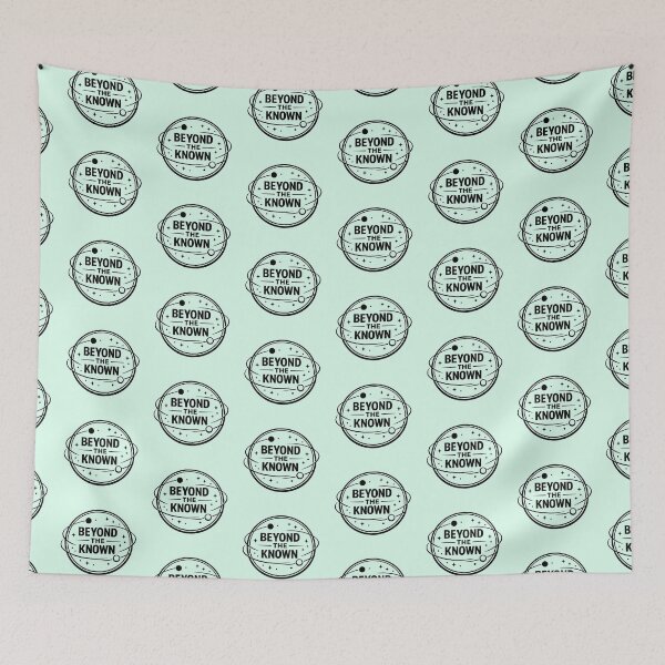 Item preview, Beyond The Known – Minimal Space Badge designed and sold by KawaiiOrbit.