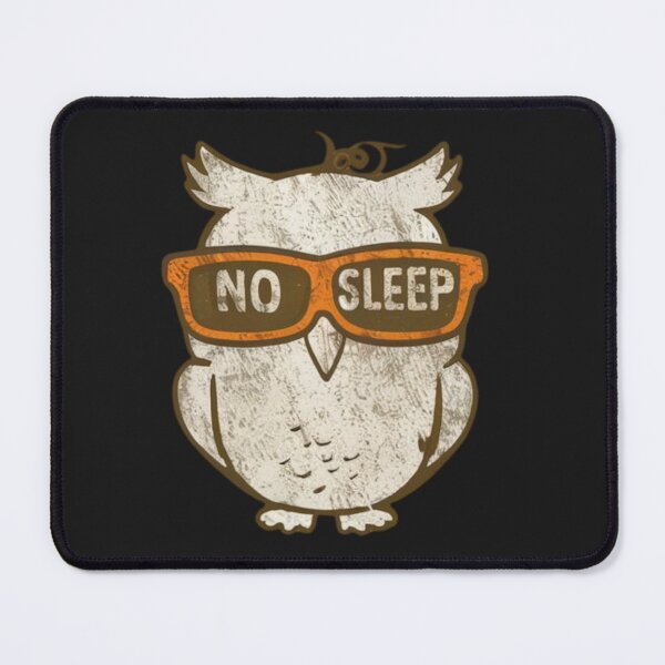 Item preview, No sleep - owl designed and sold by 123ks.