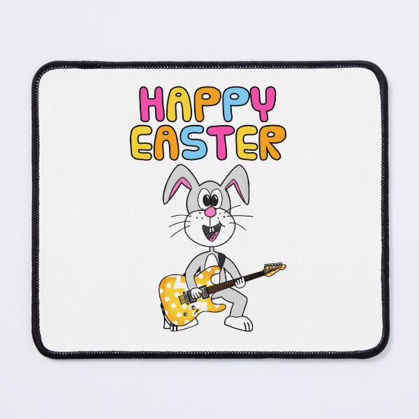 Item preview, Easter Bunny Playing Electric Guitar Guitarist Funny designed and sold by doodlerob.