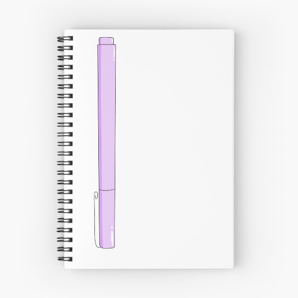 Item preview, Cute Purple Pen Sticker – Pastel Stationery Aesthetic designed and sold by Papiertriangle.