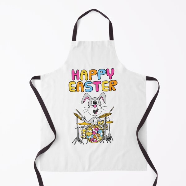 Item preview, Easter Bunny Playing Drums Drummer Funny designed and sold by doodlerob.
