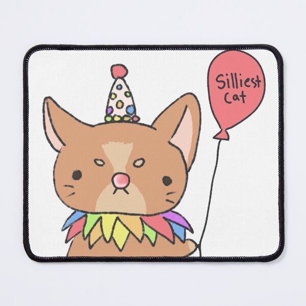 Item preview, Silliest cat clown cat designed and sold by Sealpuppers.