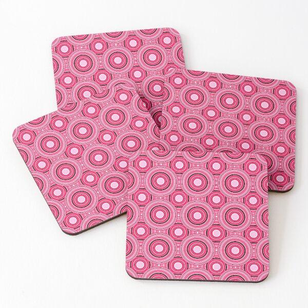 Item preview, Abstract Circle Pattern – Pink Edition designed and sold by CreaTwinkles.
