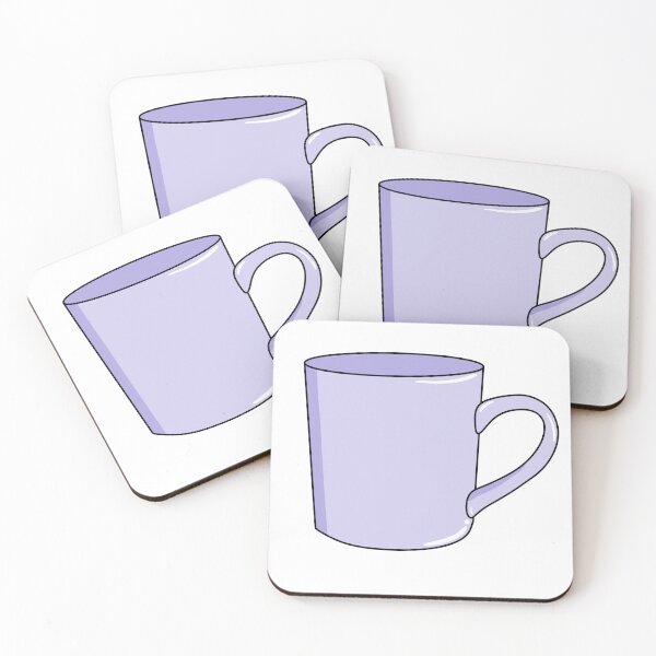 Item preview, Cute Purple Mug Sticker – Cozy Coffee Aesthetic designed and sold by Papiertriangle.