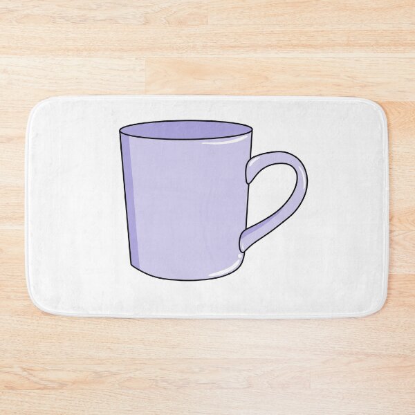 Item preview, Cute Purple Mug Sticker – Cozy Coffee Aesthetic designed and sold by Papiertriangle.