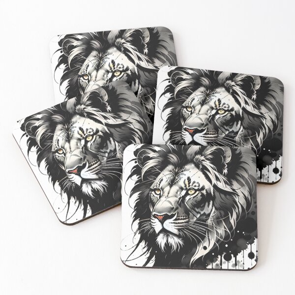 Item preview, lion designed and sold by DonnaBlankaArt.