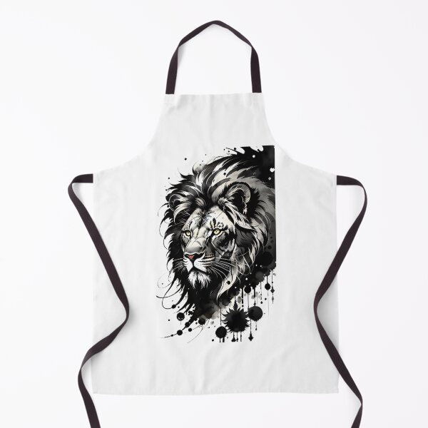 Item preview, lion designed and sold by DonnaBlankaArt.