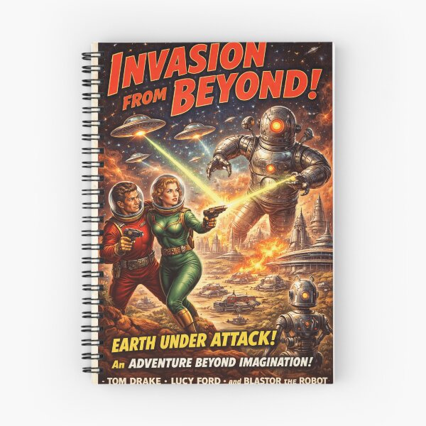 Item preview, Invasion From Beyond designed and sold by TheWonkyEaselCo.