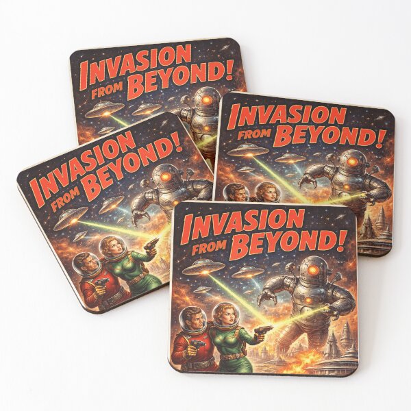 Item preview, Invasion From Beyond designed and sold by TheWonkyEaselCo.