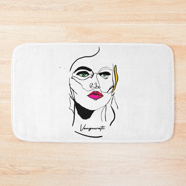 Item preview, Colourful drawing of a woman made with ink designed and sold by Vanguerati.