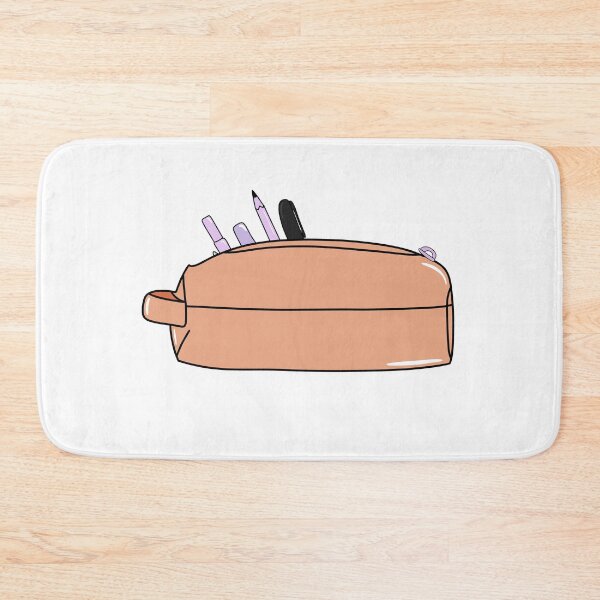 Item preview, Cute Pencil Case Sticker – School Supplies Aesthetic designed and sold by Papiertriangle.