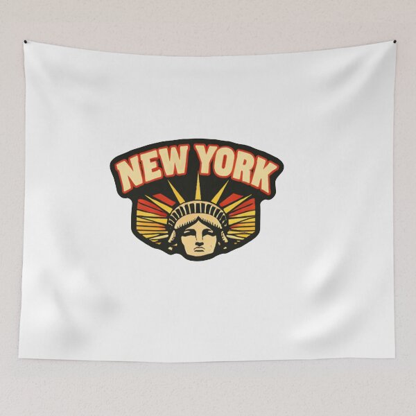 Item preview, New York Liberty Sunburst Retro designed and sold by Bronse Wear.
